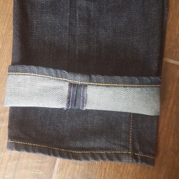 Paige Melrose Straight Leg Dark Wash Jeans - Picture 6 of 6